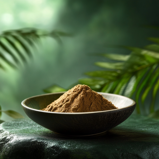 Sakae naa powder in a bowl