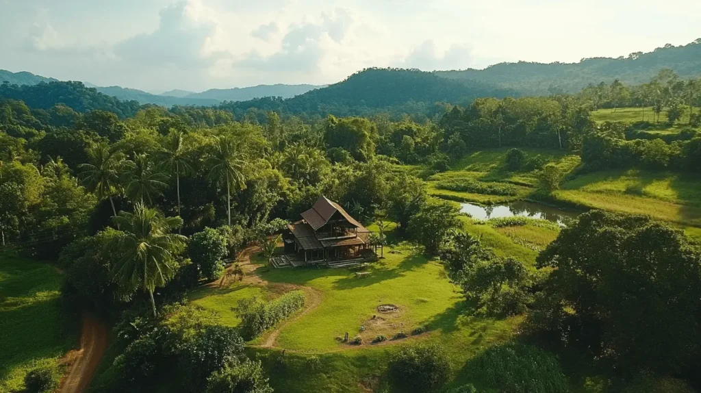 Pěkný obrázek přírody a Co je to Mitragyna Javanica?